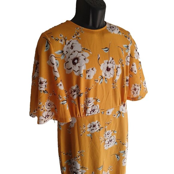 Shein Long bodycon Floral dress Size XL - Picture 2 of 8